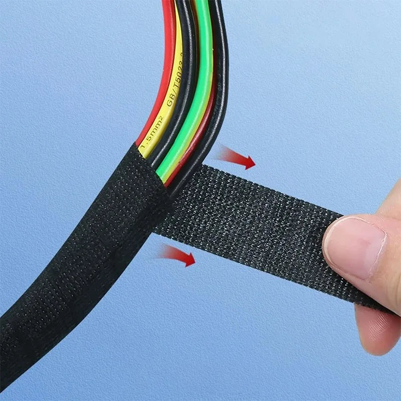 Heat-Resistant Electrical Tape – Waterproof Fabric Cloth Wrap for Auto Wiring, Cable Organizer & Harness Insulation