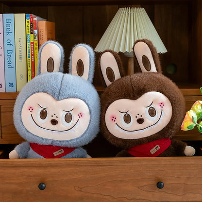 Rabbit Labubu Plush Toy — Cute Cartoon Soft Doll Pillow for Kids Gifts