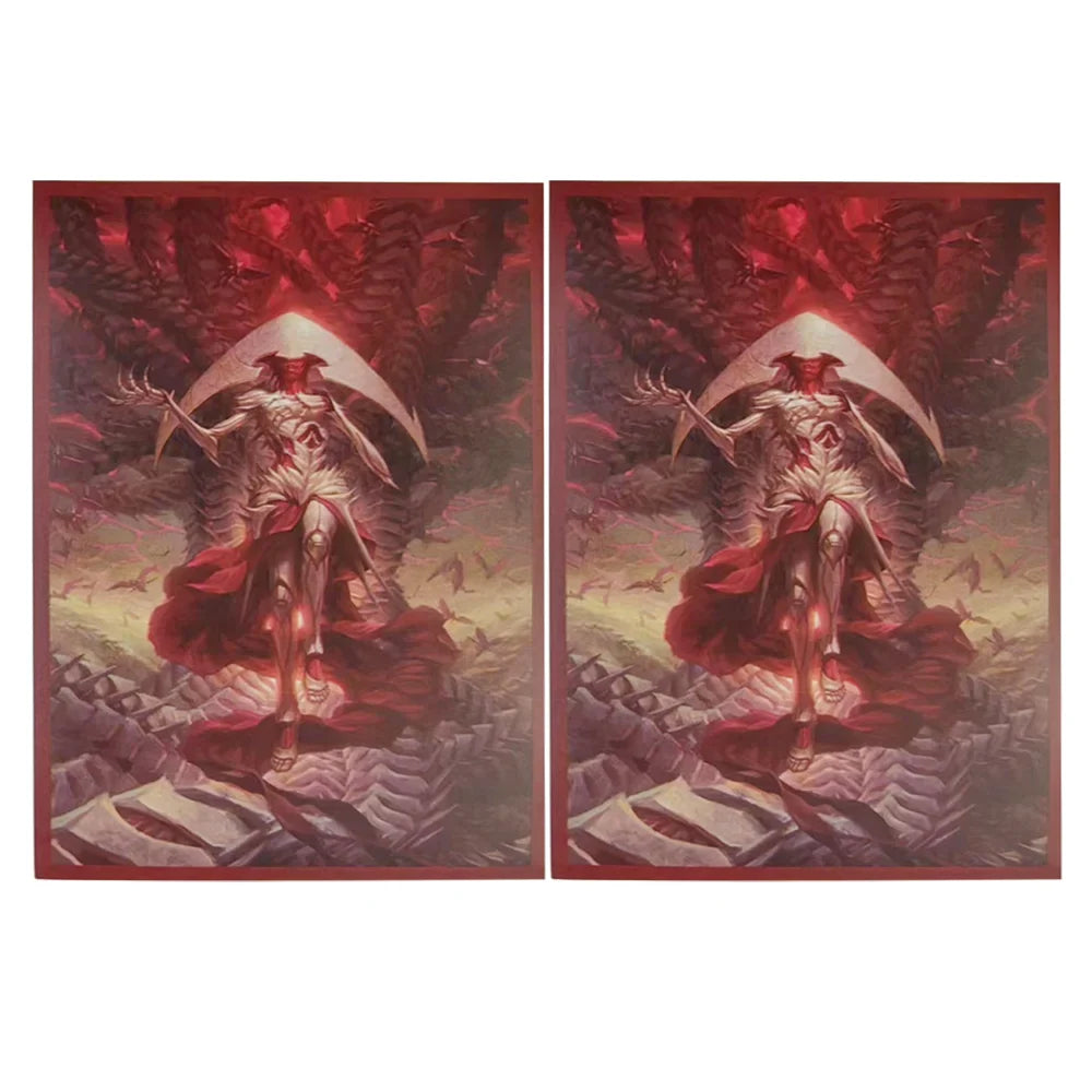 60PCS Universal Card Sleeves 66x91mm — Trading Card Protectors for MTG, Pokémon, YGO Board Games