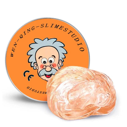 Colorful Non-Newtonian Liquid Stress Relief Toy – Transparent Elastic Decompression Modeling Compound, Non-Toxic Creative Craft Sensory Toy