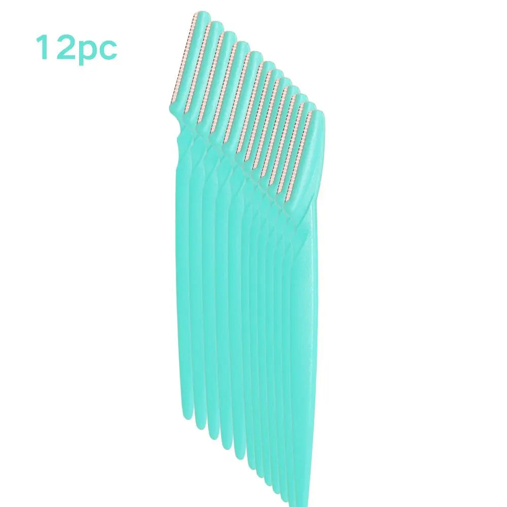 Portable Eyebrow Trimmer & Face Razor – Hair Remover Blades for Eyebrow Epilation and Makeup Grooming