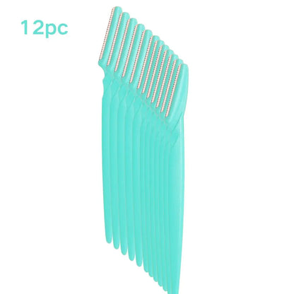 Portable Eyebrow Trimmer & Face Razor – Hair Remover Blades for Eyebrow Epilation and Makeup Grooming