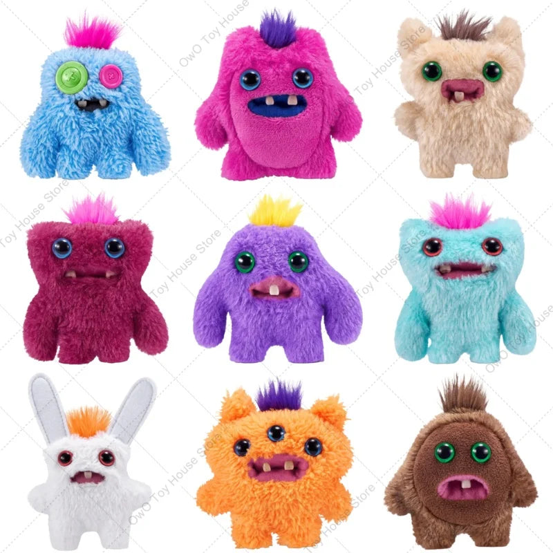 Fugglers Funny Ugly Teeth Plush Toy – Cute Kawaii Baby Fuggs Cartoon Doll Gift