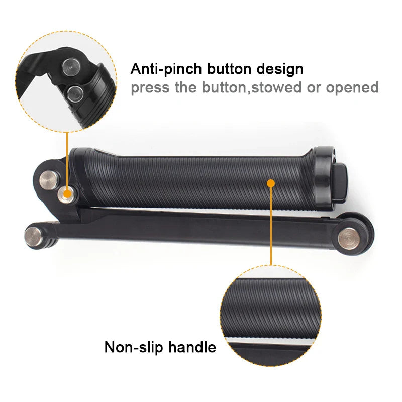 3-Fold Waterproof Selfie Stick & Mini Tripod – 3-Way Monopod Stand for GoPro 7–12, Insta360, Osmo Action Cameras