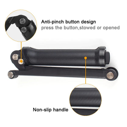3-Fold Waterproof Selfie Stick & Mini Tripod – 3-Way Monopod Stand for GoPro 7–12, Insta360, Osmo Action Cameras