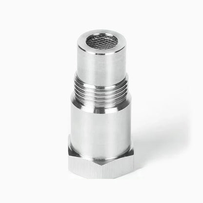 Oxygen O2 Sensor Spacer Adapter M18X1.5 with Filter Screen for Car Modification