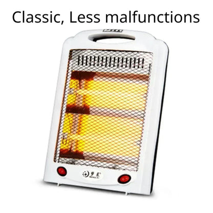 Energy-Saving Electrical Quartz Tube Heater - 220V/110V, 300Wx2 - Ideal for Living Room Space Heating