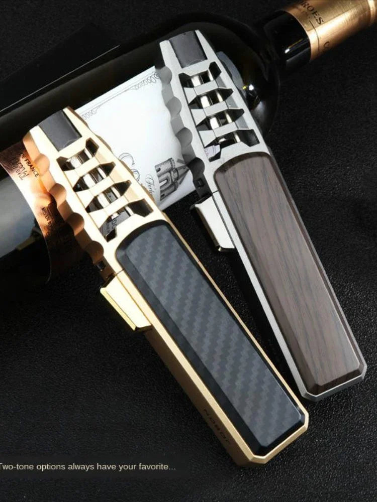 New JOBON Windproof Pen Jet Butane Lighter — Metal Airbrush Torch for Cigar, BBQ & Kitchen