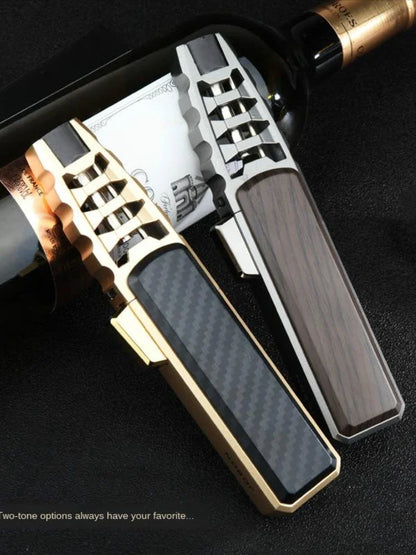 New JOBON Windproof Pen Jet Butane Lighter — Metal Airbrush Torch for Cigar, BBQ & Kitchen
