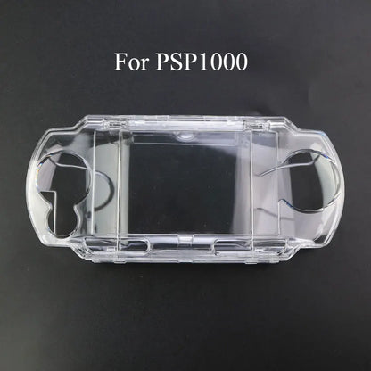 Clear Hard Carry Case for PSP 1000 2000 3000 – Transparent Protective Crystal Shell Cover for PSV 1000 2000
