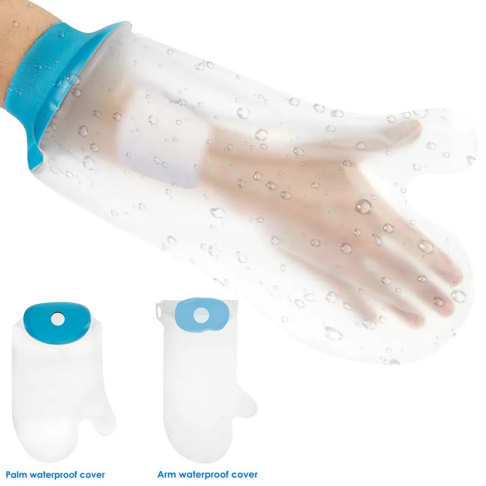 Waterproof Arm & Hand Shower Cast Cover – Adult Protective Sleeve for Wounds, Fractures & Bandages