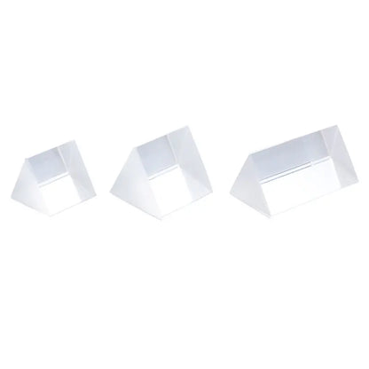 Triangular Prism Crystal – Rainbow Light Refraction Physics Experiment Toy for Kids & Photography