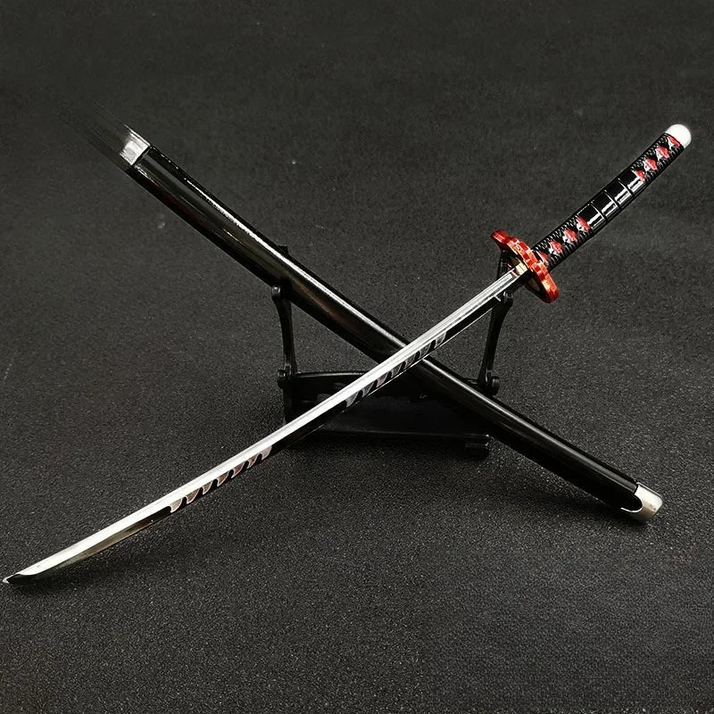 25cm Demon Slayer Katana – Kimetsu No Yaiba Real-Size Samurai Sword Anime Cosplay Prop & Home Decor