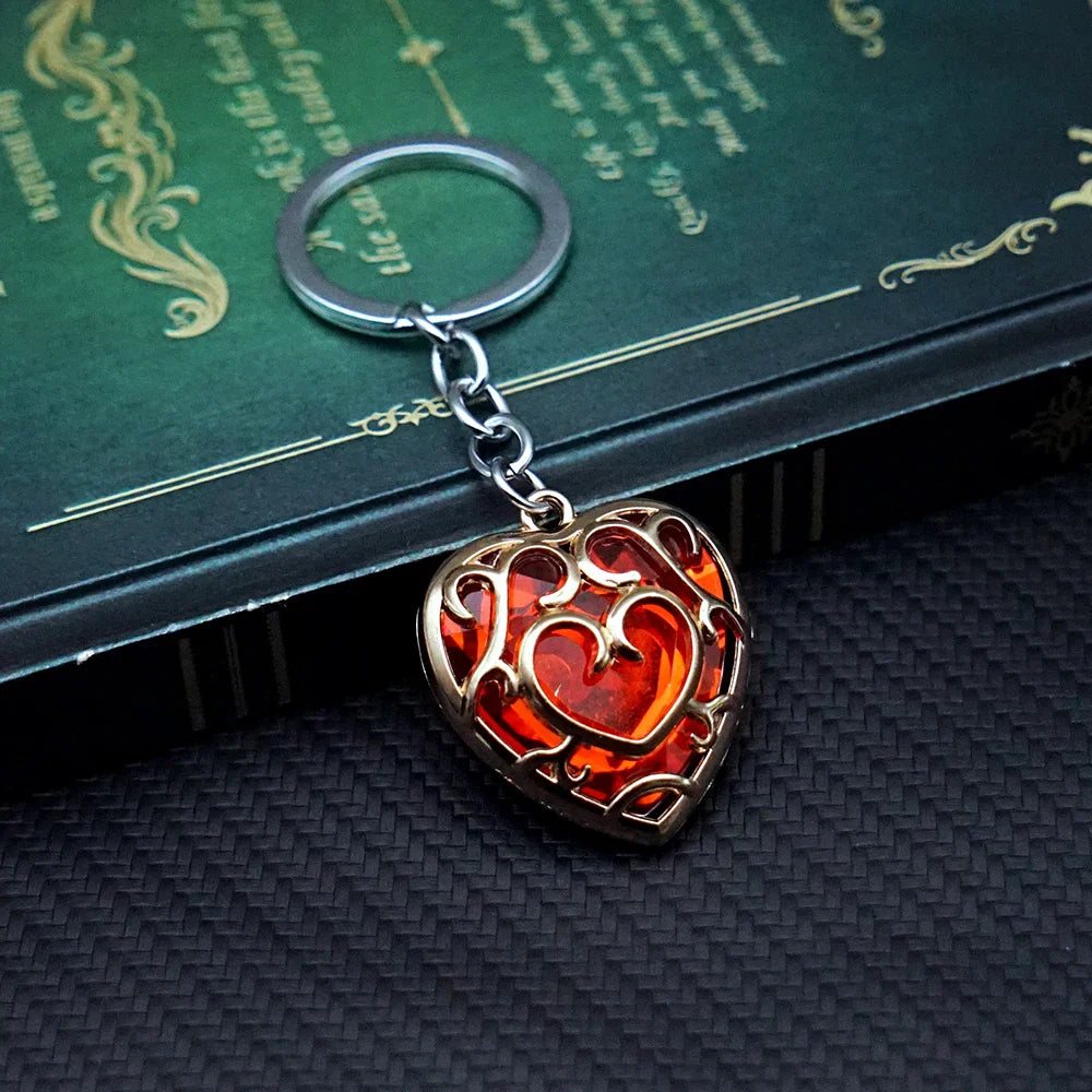 Zelda Tears of the Kingdom Keychain – Breath of the Wild Pendant Key Ring for Men