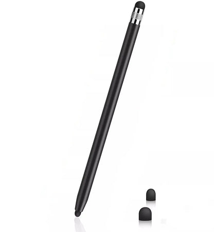 Universal Touch Pen for Tablets - Dual Silicone Head Capacitive Stylus for iPad and Android Smartphones