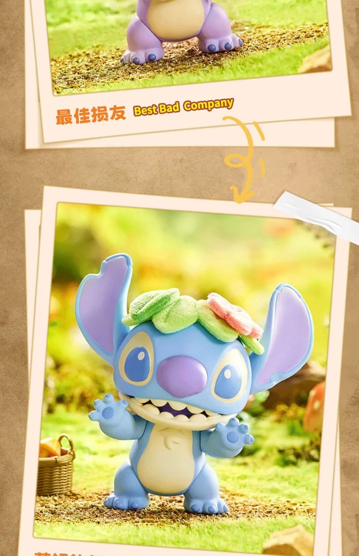 Original Disney Stitch Mystery Box — Hundred Changes Cute Cartoon Collectible Toy