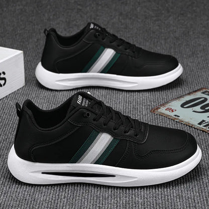 2024 New Men’s Casual Shoes – Fashionable Comfort Mesh Platform Sneakers for Outdoor Sports & Tennis