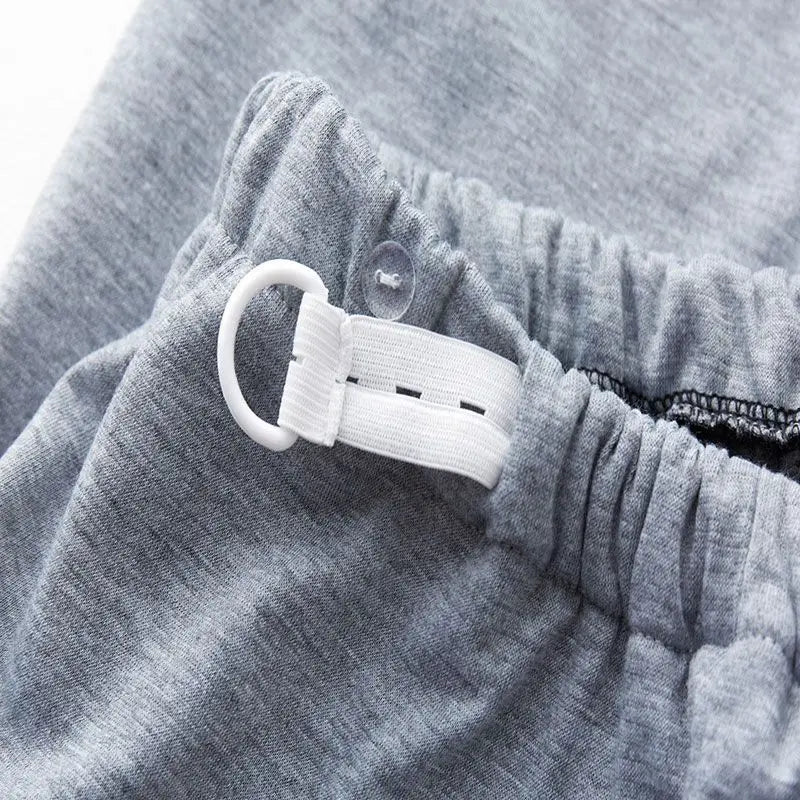 Adult Leak-Proof Cotton Incontinence Pants – Washable Cloth Diaper for Bedridden Elderly