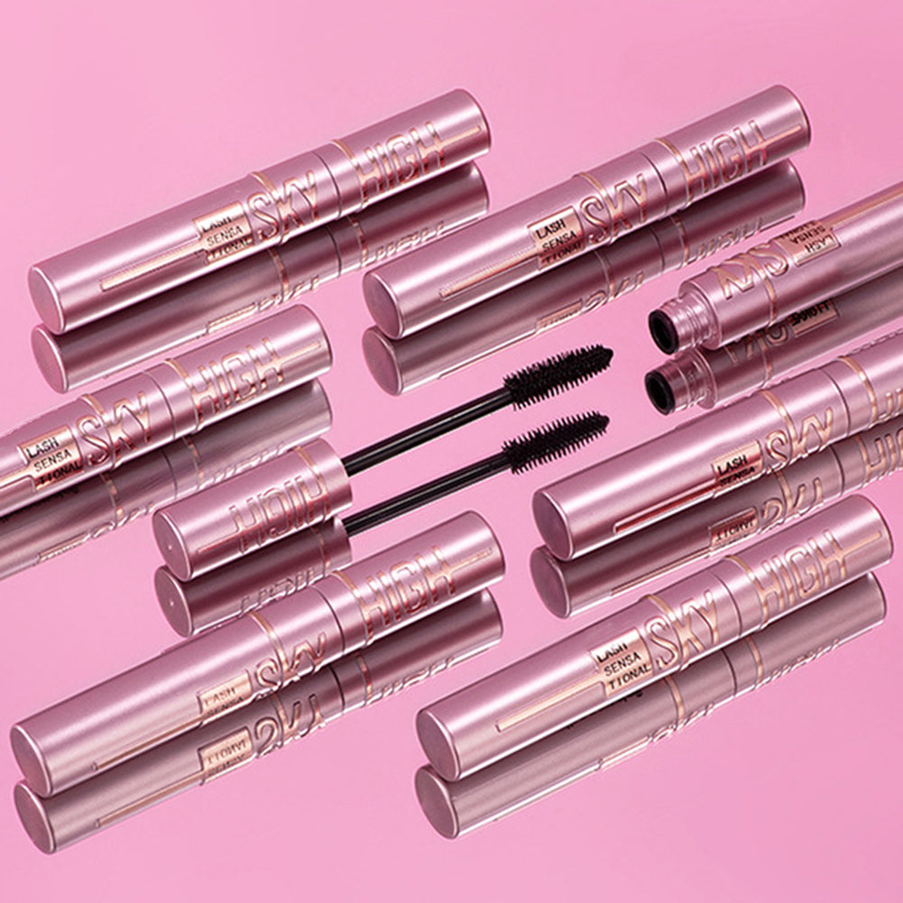 Natural Curling Mascara – Quick Dry, Smudge-Proof Eyelash Cream for Long-Lasting Party Look
