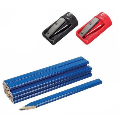 2PCS Multifunctional Woodworking Pencil Sharpener - Portable Single Hole Universal Pencil Planer