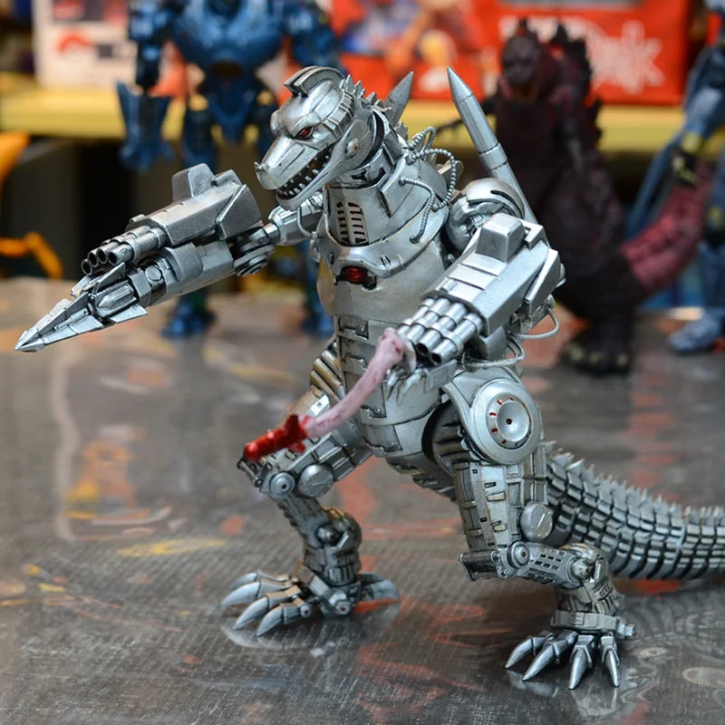 Spot Godzilla & Mecha Godzilla Action Figures – Fully Articulated Anime Model Toys for Kids Collectible Gift