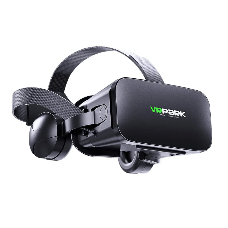 Original J20 4K VR Headset - 3D Virtual Reality Glasses Box with Stereo & Rocker for iOS/Android Phones up to 6.7"