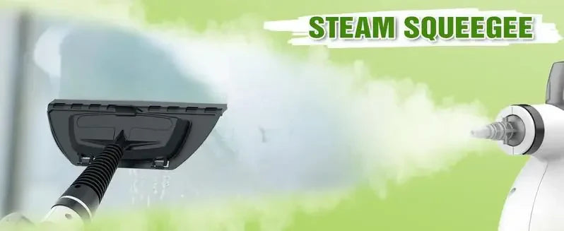 Pressurized Handheld Multi-Surface Steam Cleaner – 12-Piece Accessory Kit, Multi-Purpose Natural Steamer