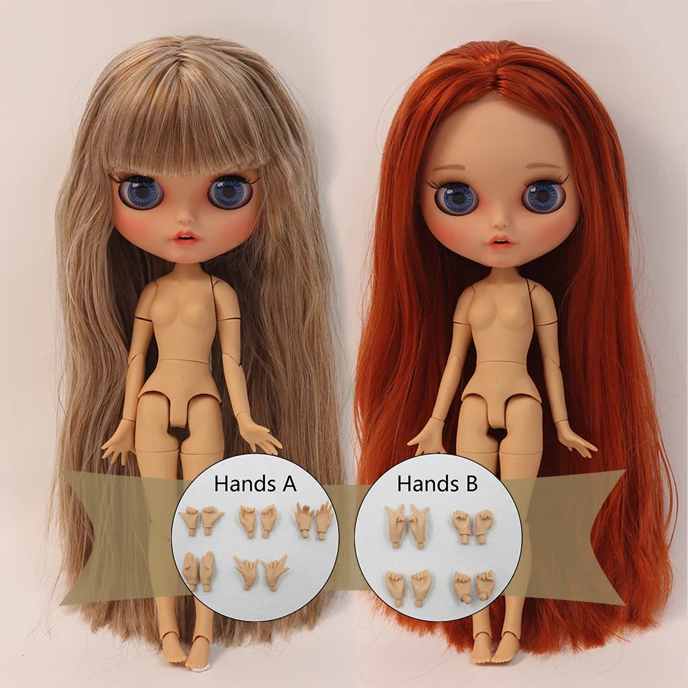 ICY DBS Blythe 1/6 BJD Doll – 30cm Tan Skin Matte Face Jointed Body, Anime Girl Toy Gift
