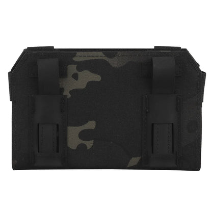 Tactical Admin Phone Pouch MOLLE – Military Hunting Vest Front Panel Map Holder & Utility Carrier Bag for Outdoor Navigation