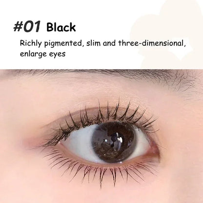 Judydoll Lash Lengthening Waterproof Mascara – Curling, Thick, Non-Smudge, Quick-Dry, Long-Lasting Eye Makeup Cosmetics