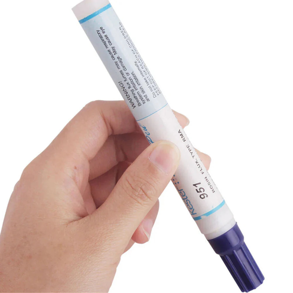951 No-Clean Soldering Flux Pen – Low Solids Precision Tool for Solar Cell & PCB Soldering