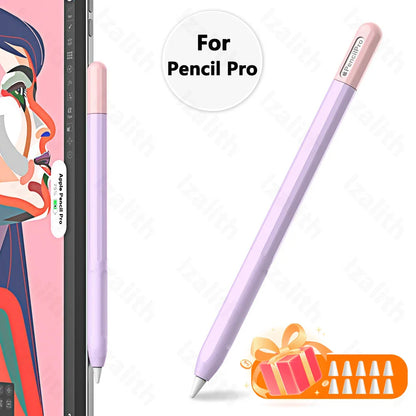 Pencil Case for Apple Pencil Pro | Soft Silicone Ultra-Thin Protective Cover for iPad Pencil