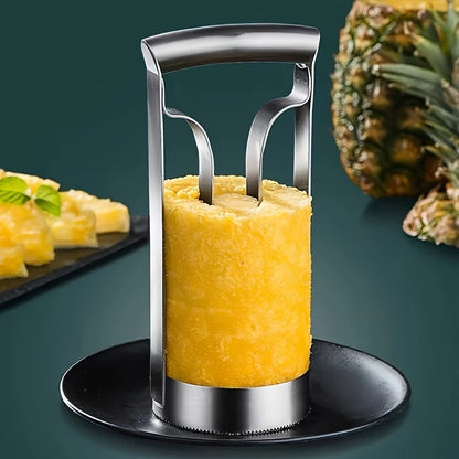 Stainless Steel Pineapple Meat Remover and Core Peeler - Quick and Easy Pineapple Knife