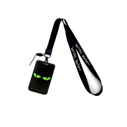 Gamer Card Holder Neck Strap Lanyard – Key, ID & Phone Badge Holder with Cool Hanging Rope