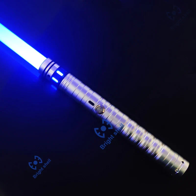 RGB Metal Lightsaber Toy – 15-Color Changing Laser Sword with Sound Effects, Force FX Jedi Blaster Gift for Kids
