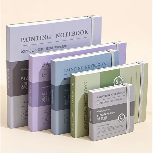 Mini Tearable Sketchbook 250gsm – 40-Sheet Drawing Notebook for Watercolor, Acrylic, Marker, Oil & Gouache