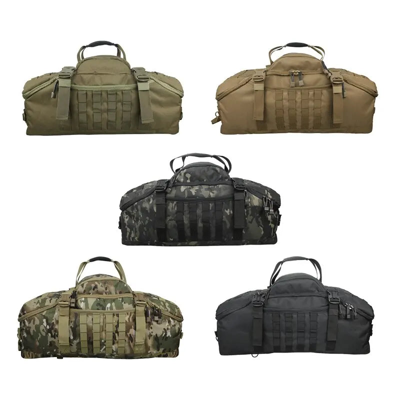 LQARMY 60L/80L Tactical Camping Backpack - Molle Hiking, Travel & Climbing Rucksack for Men