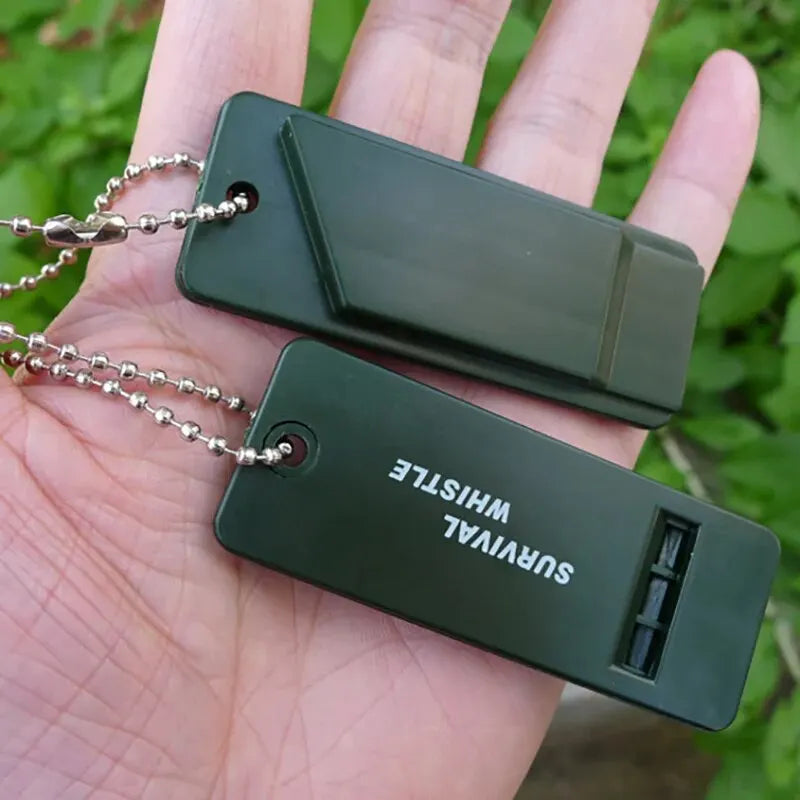 3-Frequency High Decibel Whistle – Portable Survival Tool for Camping, Hiking & Emergency EDC Accessories