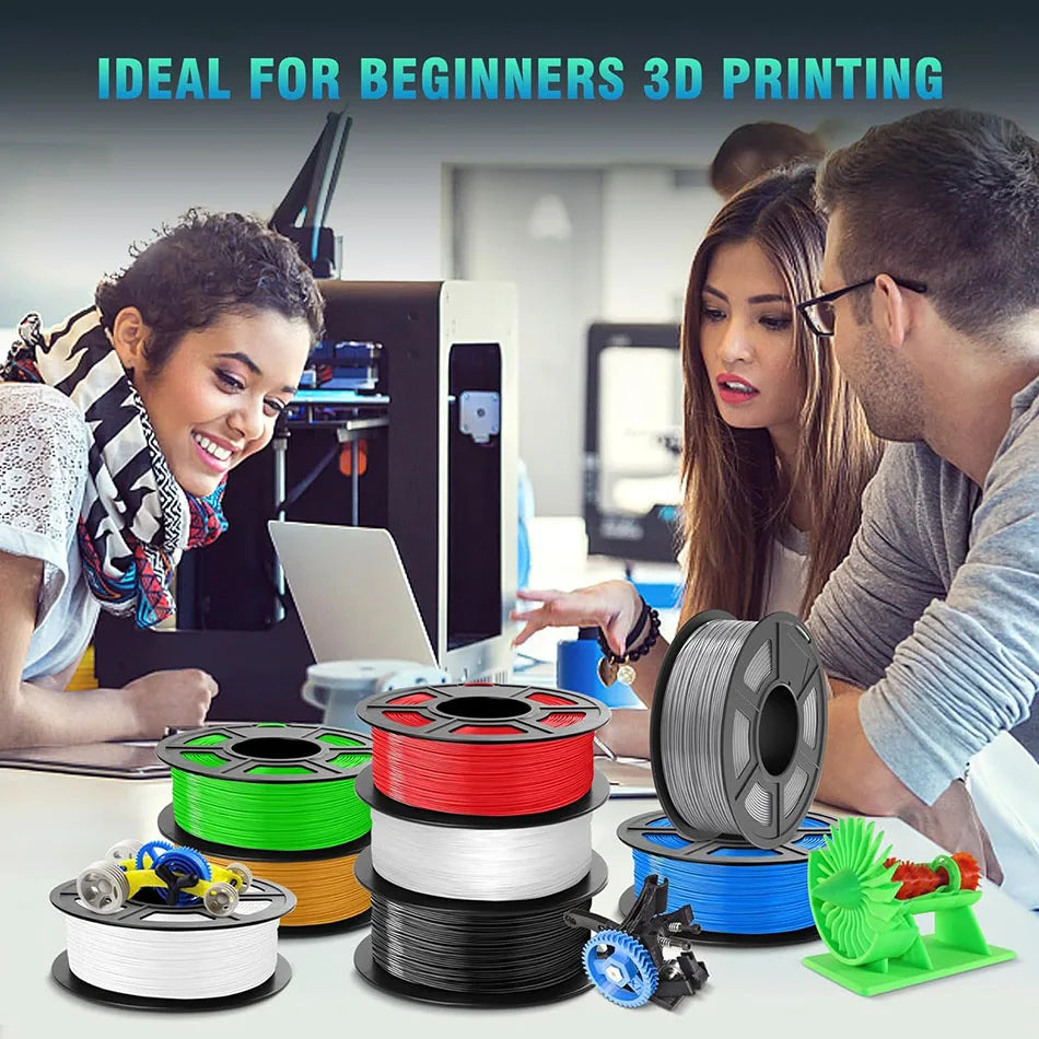 JAYO ABS 3D Printer Filament 1.75mm – High Toughness 1KG/Roll, Available in 1/2/3/5/10 Rolls