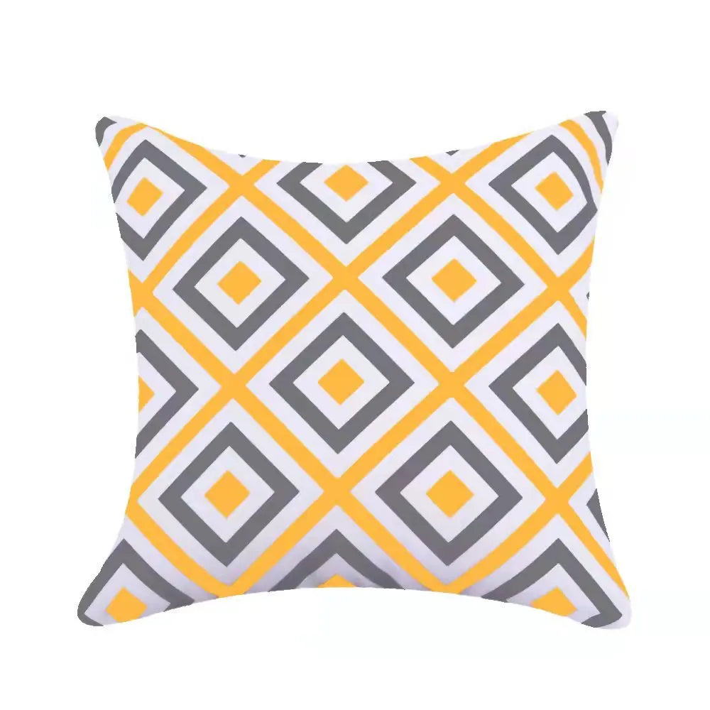 Waterproof Oxford Cloth Pillowcase - Splash Proof Outdoor Cushion Cover for Garden Lawn Terrace Furniture