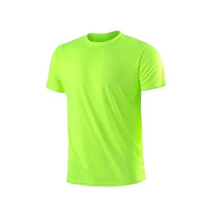 Men's Quick-Dry Sports T-Shirt - Lightweight Short Sleeve Running & Gym Fitness Top