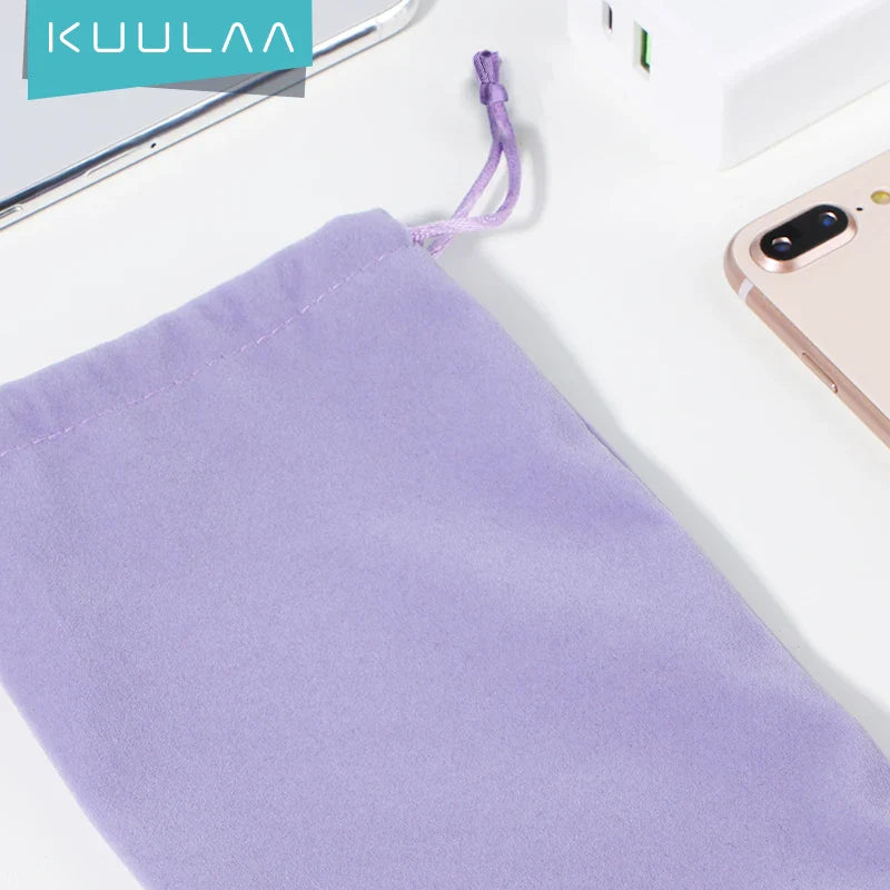 KUULAA Waterproof Power Bank Case - Universal Phone Pouch for iPhone, Samsung, Xiaomi, Huawei - Mobile Accessories Storage Bag