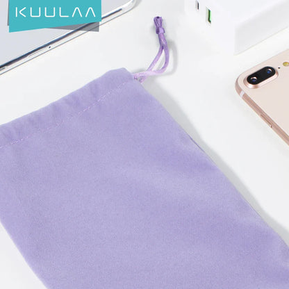 KUULAA Waterproof Power Bank Case - Universal Phone Pouch for iPhone, Samsung, Xiaomi, Huawei - Mobile Accessories Storage Bag