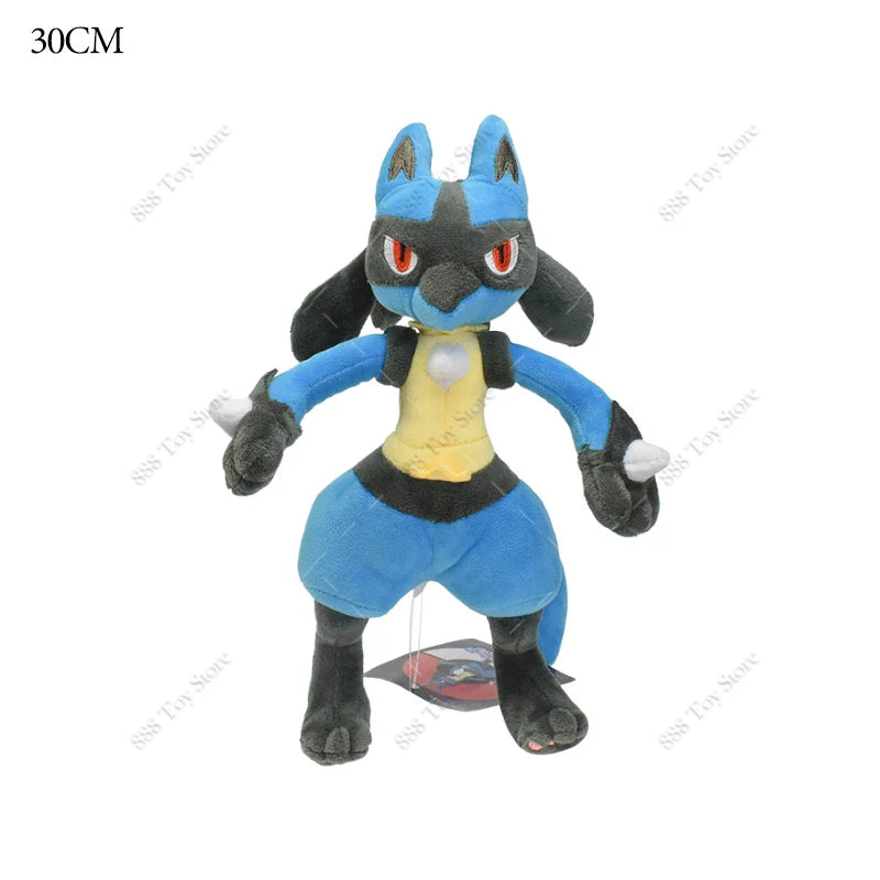 Hot Sale Pokémon Plush Toys – Mega Rayquaza, Gyarados, Dragonair, Mimikyu, Lucario, Horsea, Charizard Soft Stuffed Peluche for Kids Xmas Gift