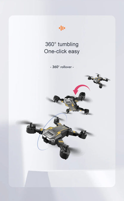 KBDFA G6 5G Drone – 8K HD Camera, GPS, Four-Sided Obstacle Avoidance, Foldable Quadcopter RC Helicopter for FPV & Professional Use