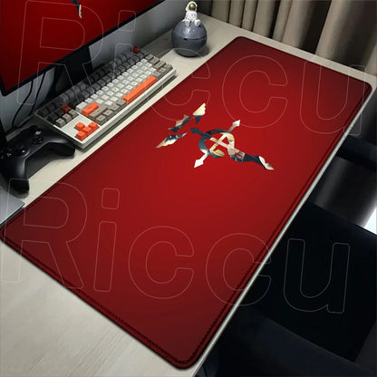 Fullmetal Alchemist XXL Gaming Mouse Pad – Large Anti-Slip Keyboard Desk Mat for Home & Office
