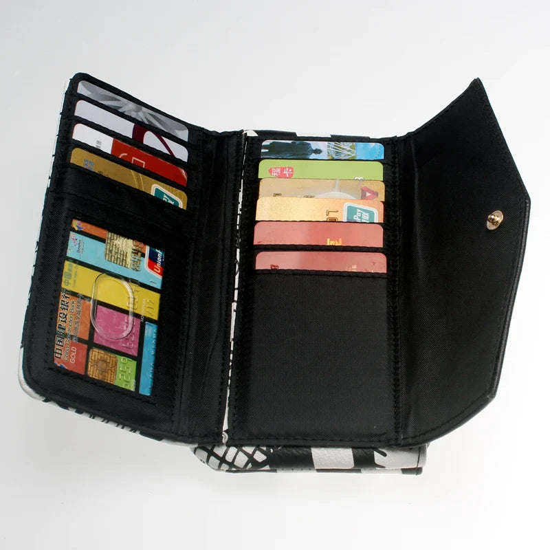 Printed Relief Wallet – Personalized Large Capacity Card Holder, Ideal Christmas Gift