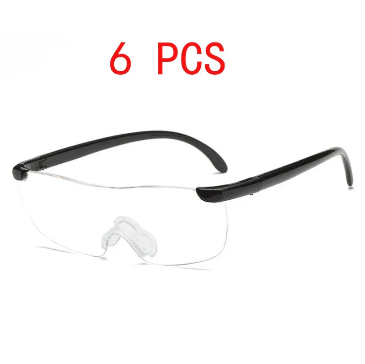 300% Magnifying Reading Glasses – Portable Anti-Blue Light Magnifier with Case for Close Work