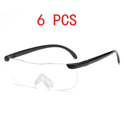 300% Magnifying Reading Glasses – Portable Anti-Blue Light Magnifier with Case for Close Work