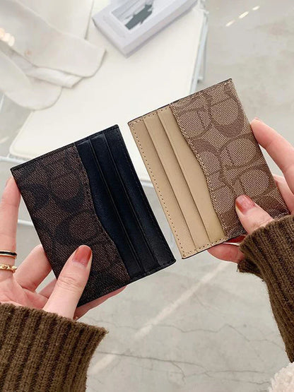 Luxury Women's Wallet - Multi-Function PU Leather Card Holder, Small Short Purse